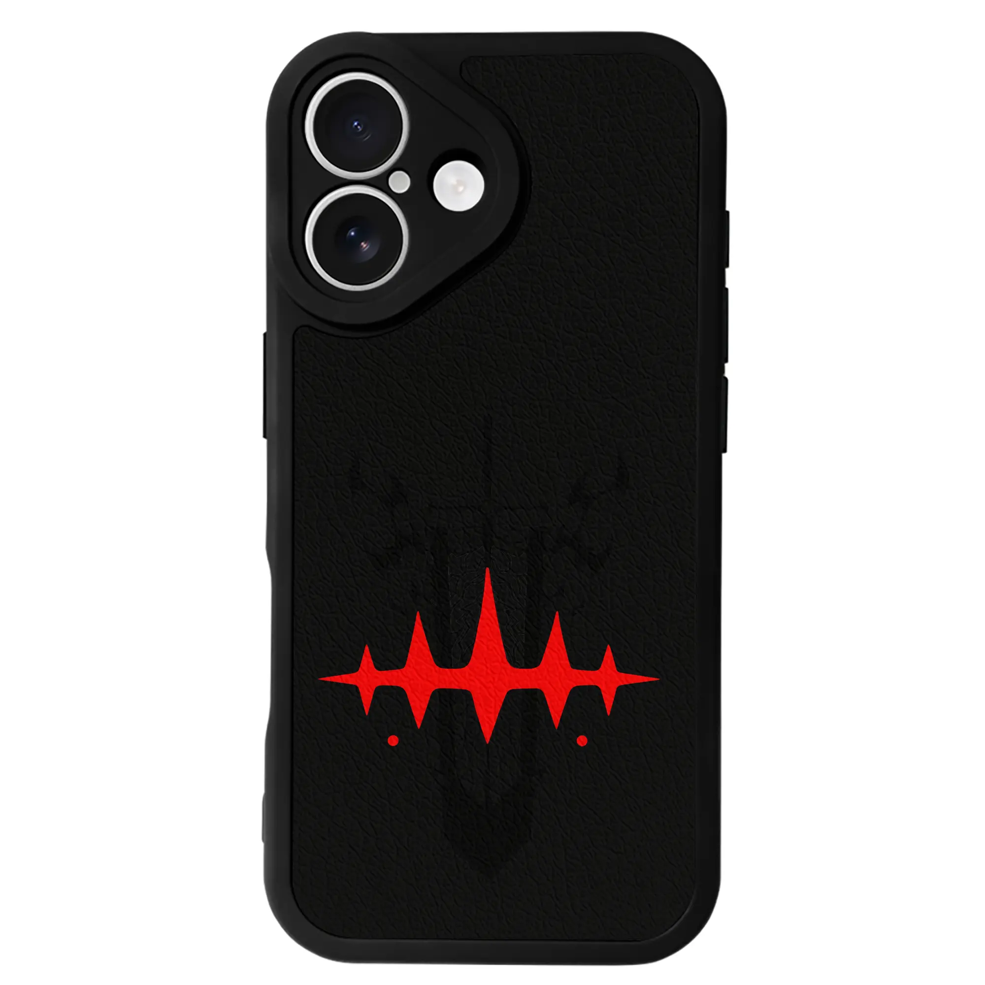 ブラッククローバー グッズ アスタ - IPhone 16シリーズ対応 ・ シリコンスマホケース ・ レザー調 ・ 高精度フィット ・ 耐衝撃 ・ ワイヤレス充電対応 ・ 精密カット